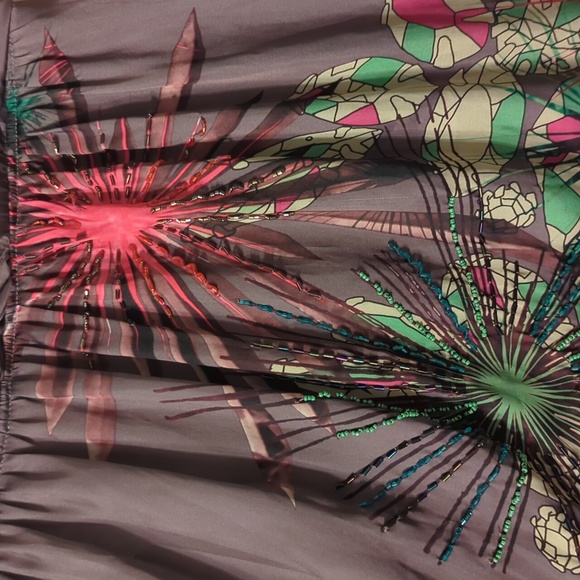 Strapless Desigual Mini Dress - Picture 3 of 6